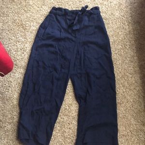 H&M high rise dress trouser Capri